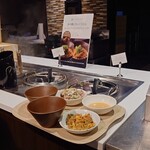 グランドメルキュール浜名湖リゾート&スパ - カレーうどんと担々麺はセルフサービス