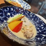 南風楼 - 選べるシメにはグリーンカレーも