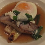 ワインレストラン ドミナス - ホワイトアスパラのスープ仕立て