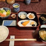 旅館花屋 - 朝食全体