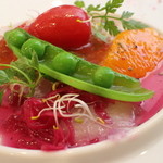 ビストロ ダイア - 【2014/4再訪】長崎の桜鯛のカルパッチョ