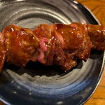 炭火焼 七輪 - 鶏レバーたれ