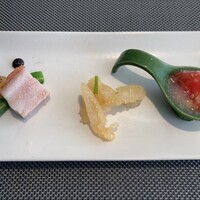 中国飯店 琥珀宮 - ①前菜の盛り合わせ