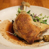 Bistro EL - ランチセット 1800円 の鴨コンフィ 赤ワインソース