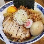 塩そば専門店 桑ばら - 手切り手揉み麺のスパイシーカレー油そば