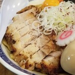 塩そば専門店 桑ばら - 手切り手揉み麺のスパイシーカレー油そば