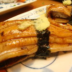 ほてい鮨 - アナゴの握り