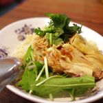 チョップスティックス 吉祥寺店 - ランチセットのハーフチキンライス