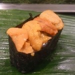 松葉寿司 - 最後はやっぱりウニ！！