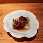 鳥megu - 冷製焼きトマト