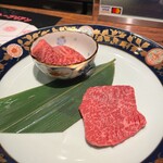 SATOブリアン七番 - 鹿児島イチボと神戸牛赤身