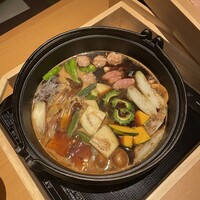 鶏料理 清水 - 鍋　極上鶏すき焼き　