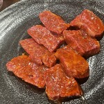 くわはた - ハラミ、サガリ盛り合わせ　タレ