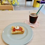 miel - 料理写真:いちじくタルト・コーヒー