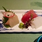 河庄利宮 - ［３回目］河庄コース(10000円)・造り 妻一式 山葵 醤油