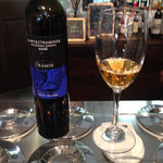 ジェラテリア アクオリーナ - ゲヴェルツトラミネールのパッシート（700円）