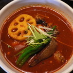 gopのアナグラ - スリ狂修業時代の作り方でのカレーです（100番）