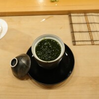 鮨 しゅん輔 阿佐ヶ谷 - アサリ出汁とノリの茶碗蒸し