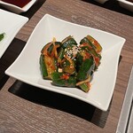 肉のひぐち直営焼肉 安福 - オイキムチ