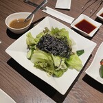 肉のひぐち直営焼肉 安福 - チョレギサラダ(ハーフ)