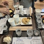 吉乃川 酒ミュージアム 醸蔵 - 友達とおつまみをシェアしてわいわい