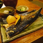 囲炉裏料理わ - 焼き魚のランチ　汐サバ