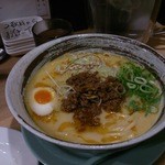 布施 細見商店 - 【限定2014.04】金の麦味噌 担々麺