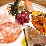 Motivo ワインと料理 - 前菜盛り合わせ