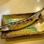 や台ずし - さんま塩焼