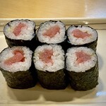 や台ずし - 本まぐろ上鉄火　細巻