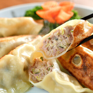 自家製にこだわった、手作り餃子・点心