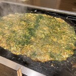 めんこ - 豚キムチ納豆もんじゃ