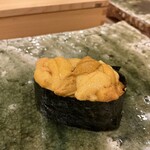 鮨桂太 - 天草の赤ウニ(　ﾟдﾟ)