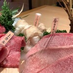焼肉 三千里 南砂店 - ねぎ巻きタン塩