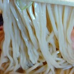 きく屋 - 細ストレート麺も旨し❗️