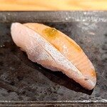 Sushi Kashiba - Fatty Salmon：トロサーモン