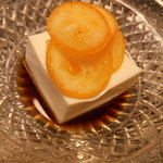 しのはら - パンナコッタ黒蜜かけ　金柑