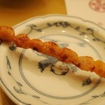 鮨 のぐち - 小柱のタレ焼き