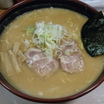 麺屋 開高 - 白味噌ラーメン（６８０円）：大盛り（１５０円）【Ｈ26.4.19】