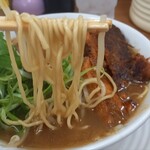 面館 - カレッピらーめん辛 リフティング