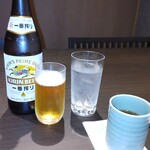 瀬戸内味覚処 芸州 本店 - キリン一番搾り瓶ビール