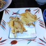 瀬戸内味覚処 芸州 本店 - ごぼうと玉ねぎかき揚げ