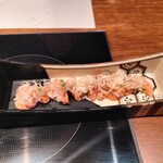 博多水炊き・鶏すき鍋 西新初喜 - 白レバ刺し