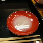 日本料理 銭屋 - 食前酒のにごり酒