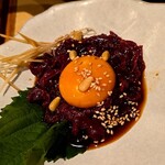 お魚処 うおとも - 桜ユッケ