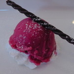 エルマール - デザート（ふどうシャーベット）