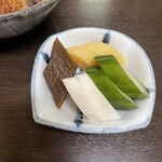 鰻はし本 - 漬物