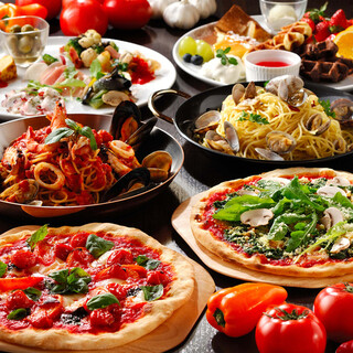 世界各国の料理をビュッフェで堪能！インド料理や韓国料理も◎