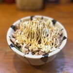ラーメン 末廣家 - チャーシュー卵飯