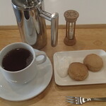 トーコーキッチン - こしあんスコーン+紅茶